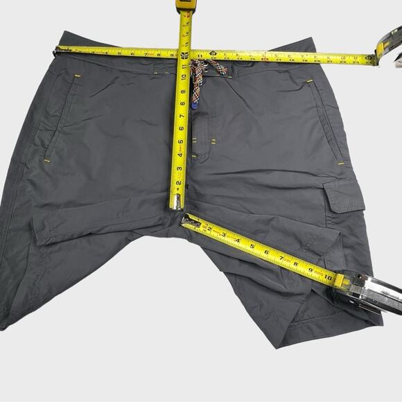 Robert Graham Mens Cargo Swim Trunks 2X Alvarado Active Fit Brief Liner Graphite - Picture 9 of 13